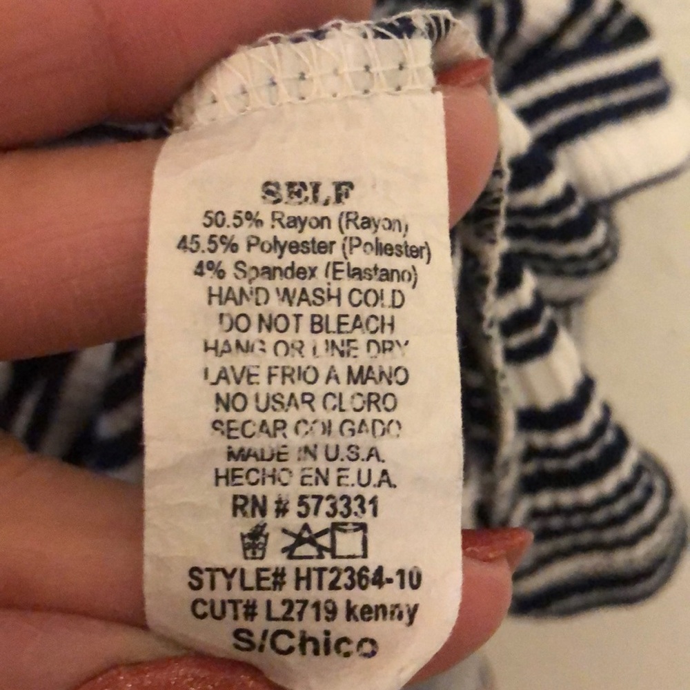 Le Lis Mixed Pattern Top - image 4